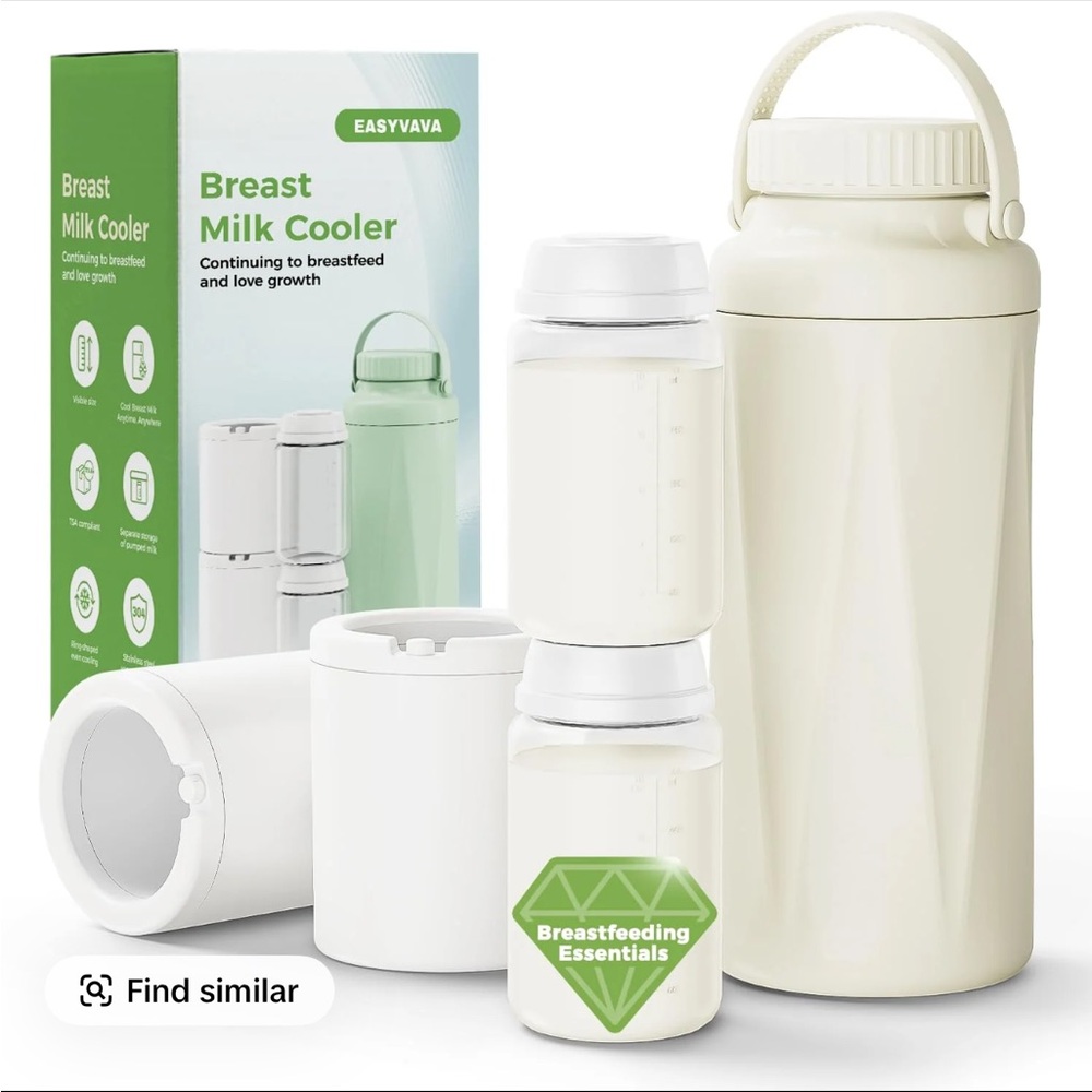 22oz Cream Breast Milk Cooler